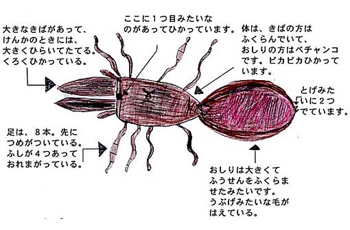じぐもの体